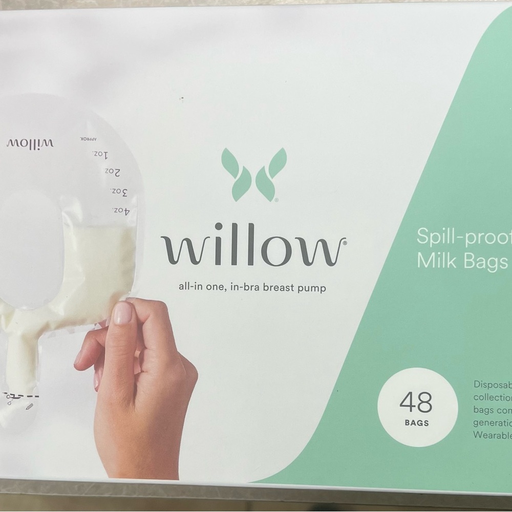 Willow Spill Proof 4oz Milk Bag 48 Count - Picture 1 of 3